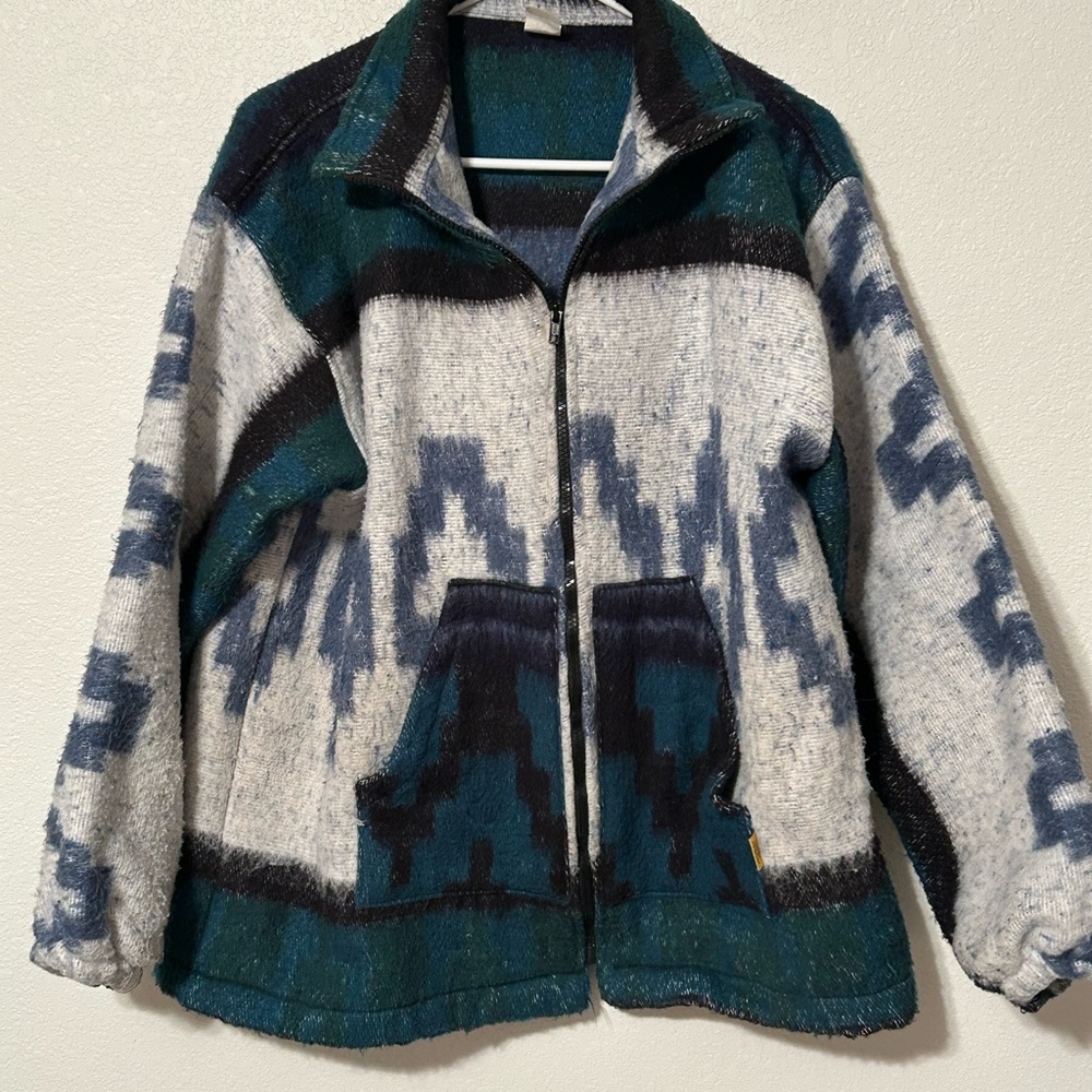 Cozy Southwestern Fleece Jacket
